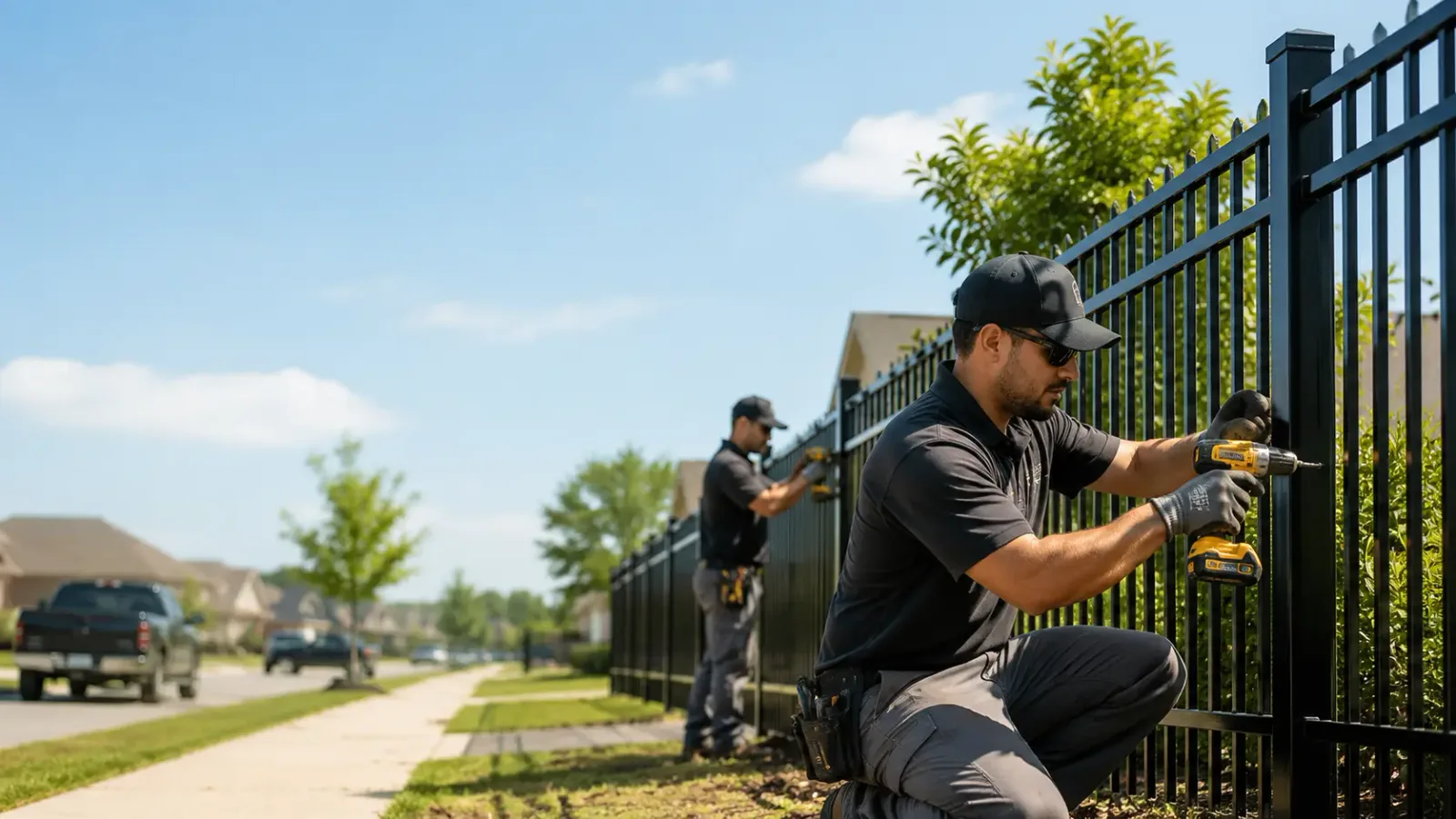 Metal Fence Installation in Hutsonville, IL